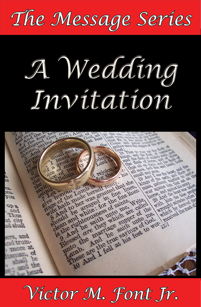 A Wedding Invitation Front Cover